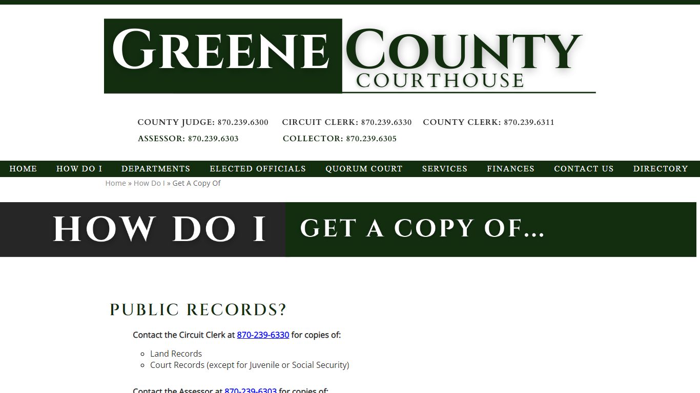 Get A Copy Of Birth Certificates, Marriage License & More